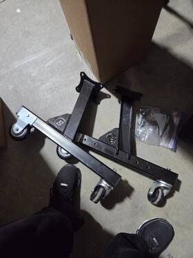 Speedway 91081164 Engine Cart Cradle Stand Gen 3 Hemi Engines 5.7 6.1 6.2 6.4 V8s Hellcat Motor