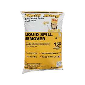 Spill King 860002918006 Absorbent 1.5 Cu Ft. Per Bag Environmentally Safe Non Abrasive Spill King 860002918006 Absorbent 1.5 Cu Ft. Per Bag Environmentally Safe Non Abrasive