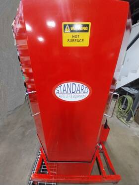 Standard Auto Lift & Equipment Inc. Stw-500/30 Hot Parts Washer Spray Wash Cabinet 3hp Motor 1 000lb Load Cap. Stw500-30