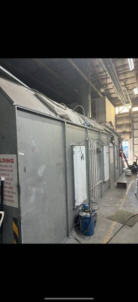 Pfssmd33 Standard Industrial Paint Booth Blast Pfssmd33 Standard Industrial Paint Booth Blast