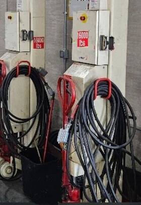 16k-18k Stertil-koni Used 16 000 Lb Mobile Columns