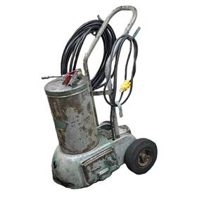 Stewart Warner 7170-r Alemite 7170r Electric Grease Gun Pump Fully Serviced And Clean Vintage Usa