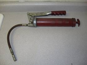 Stewart Warner Alemite-500 Lightly Used Grease Gun With Hose