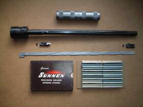 4g-p20-718as Sunnen 4 Stone Honing Mandrel .713 Inch - .750 Truing Sleeve And Stones