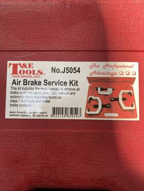 J5054 T&e Tools Air Brake Service Kit