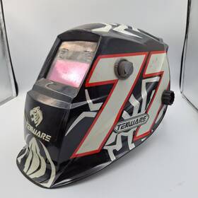 Ly500bs Tekware Auto Darkening Welding Helmet - Model Shade 4/9-13 Used Heat