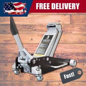 Torin At830011lb 3 Ton Low Profile Aluminum Steel Racing Floor Jack With Dual Piston Torin At830011lb 3 Ton Low Profile Aluminum Steel Racing Floor Jack With Dual Piston