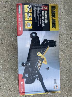 T83011w Torin Toronto Black Jack 2 Ton Hydraulic Trolley