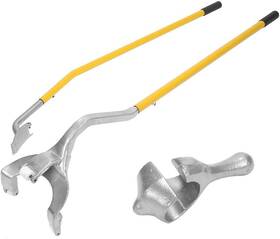 Tf301tdmt Tuffiom Tire Mount Demount Tool Kit Steel Manual Changer With Bead Keeper Tub