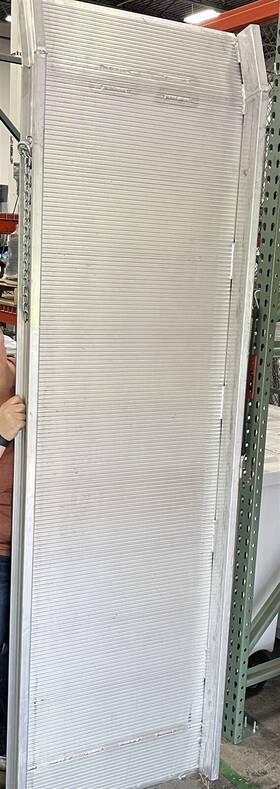 H-1438 Uline/magliner Aluminum Walk Ramp - 8ft X 29 Inch Local Pickup Only H-1438 Uline/magliner Aluminum Walk Ramp - 8ft X 29 Inch Local Pickup Only