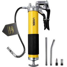 Mgg0102 Utool Grease Gun 8000 Psi Heavy Duty Pistol Grip Kit With 14 Oz C