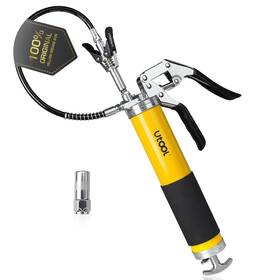 Mgg0501 Utool Grease Gun 8000 Psi Heavy Duty Pistol Grip Kit With 14 Oz C