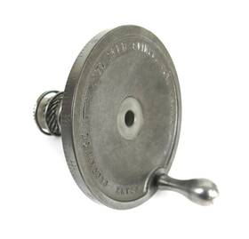 204-75-c Van Norman 204 Brake Lathe Vertical Shaft Handwheel And Gear Assy