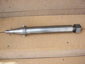 204-88-c Van Norman / Rels 204 Brake Lathe Heavy Duty 2 Inch Arbor Shaft With Nut For Hd Drums 204-88-c Van Norman / Rels 204 Brake Lathe Heavy Duty 2 Inch Arbor Shaft With Nut For Hd Drums