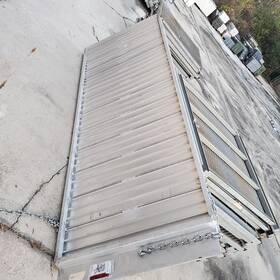 Awr-38-9a Vestil Manufacturing 9ftx38 Inch Aluminum Walk Ramp Overlap Style W Attaching Chains