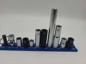 Vim10x10 Vim 10x10 10 Pc. 10mm Socket Master Set With Magnetic Rack. Free Shipping