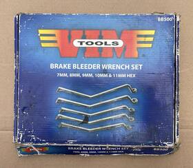 Bb500 Vim Tools Brake Bleeder Wrench Set -
