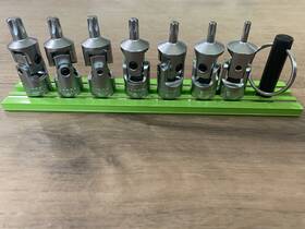 Ujhct1040 Vim Stubby 7 Pcs1/4 Dr Universal Joint Torx Set T-10 To T-40 Ujhct1040 Vim Stubby 7 Pcs1/4 Dr Universal Joint Torx Set T-10 To T-40