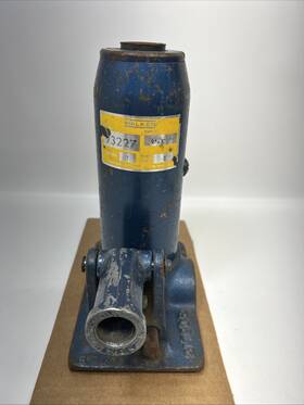 93227 Walker Vintage Model 5-ton Portable Hydraulic Bottle Jack Usa No Handle