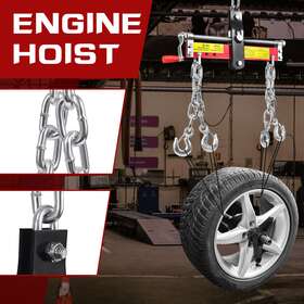 Youwise 723044240545 Heavy Duty Engine Hoist Leveler Cherry Picker Shop Crane Load Lift Tool 2000 Lbs Youwise 723044240545 Heavy Duty Engine Hoist Leveler Cherry Picker Shop Crane Load Lift Tool 2000 Lbs