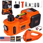 Electric Hydraulic Car Floor Jack 5 Ton 12V Impact Wrench & Tire Inflator Pump. Fixed Price $88.99.