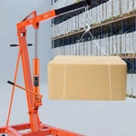 3-8 Ton Hydraulic Long Ram Jack Engine Hoist Cylinder Air/hand Pump Shop Crane. Fixed Price $63.19.