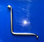 Vintage Snap On S8184 Brake Bleeder Wrench L-shape 3/8"-5/16" Very Nice Pt. Fixed Price $48.88.