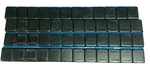 1/4 Oz. Black Wheel Weights Stick-on Adhesive Tape 48 Pieces. Fixed Price $10.19.