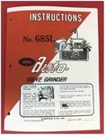 Sioux Model 685L Valve Grinder Operators Manual. Fixed Price $21.79.