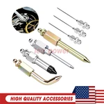 7PC Grease Gun Kit With 3 Needle Nozzles, Rubber Tip, Elbow & Straight Adapter. Fixed Price $10.78.