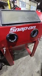 Snap-on YA3825 Red Cabinet Sandblaster 120V Includes. Fixed Price $2200.00.