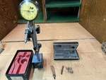 Fowler 52-585-010 Magnetic Dial Base W/2 Indicators. Fixed Price $125.00.