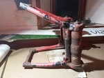 1947 Indian Chief Oem Vintage Rear Frame Piece With Plungers Shocks 1940S. Fixed Price $625.00.