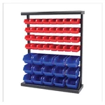 Wilmar Corp. Performance Tool Metal Storage Rack W/plastic Bins W5193. Fixed Price $174.23.