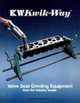 Kwik Way Valve Seat Grinder Equipment Flier. Fixed Price $7.48.