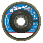 Weiler 804-51109 4-1/2 Tiger Paw Abrasive Flap Disc- Flat- 60Z. Fixed Price $71.98.