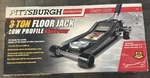 Pittsburgh Automotive 3 Ton Floor Jack Low Profile Rapid Pump Free Ship. Fixed Price $275.99.