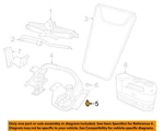 Fiat Oem 12-13 500 Rear Body Floor Jack Components-winch Bolt 6105048AA. Fixed Price $44.54.