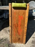 1977 Vintage Snap On Tools Wood Mechanic's Creeper JCW3. Fixed Price $120.00.