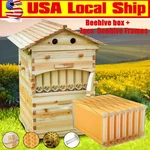 7PCS Auto Shed Honey Beehive Frames + Unique House Fir Wooden Boxes. Fixed Price $240.34.