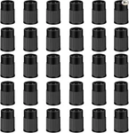 30 Pcs Black Plastic Tire Valve Stem Caps With Core Remover Tool, Universal Air. Fixed Price $8.99.