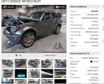 Used Floor Jack Fits: 2011 Dodge Nitro Grade. Fixed Price $104.90.