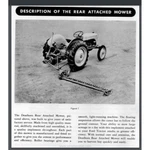 Dearborn 14-1, 14-2 Rear Attached Sickle Mower Owner's Manual 20 Pages Bound. Fixed Price $19.95.