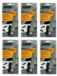 3M 3-2/3" X 9", 3000 Grit, Trizact Sandpaper, Structured Abrasives (6 Pack). Fixed Price $69.34.