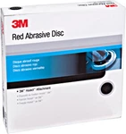 3M (01261, 1261) 6" 80 Grit Red Abrasive Sandpaper Hookit Disc, 50 Box. Fixed Price $35.95.