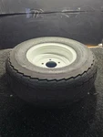 (qty 1) Weize 20.5X8.00-10 Trailer Tubeless Tire On White Rim 96J Ply. Fixed Price $106.60.