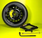 Spare Tire 125/80-17" With Jack Kit FITS:99-18 Volvo P3 S60 XC70 XC60 S80 V60. Fixed Price $225.00.