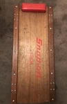 Vintage Snap On Tools Wood Automobile Creeper JCW3A. Fixed Price $129.30.