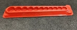 Snap-on Tools PAKTY240 Magnetic 11 Socket Tray Holder Organizer Red S-1. Fixed Price $18.95.