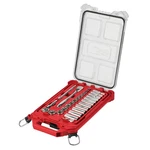Milwaukee 48-22-9481 3/8 28PC Ratchet And Socket Set In Packout Sae. Fixed Price $139.99.